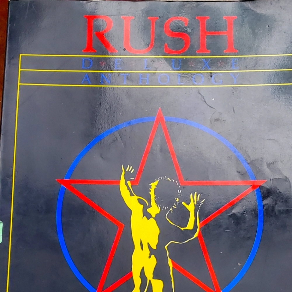 RUSH Deluxe Anthology Music Book